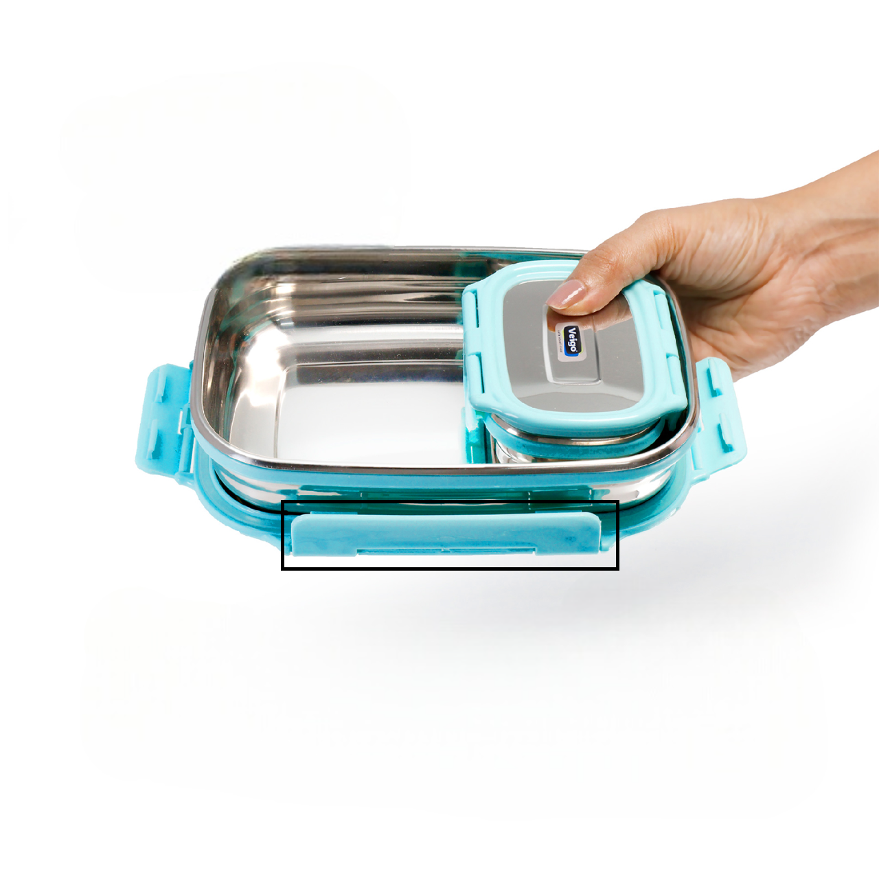 Clips / Locks - Veigo Original / Large Clip / Aqua Blue
