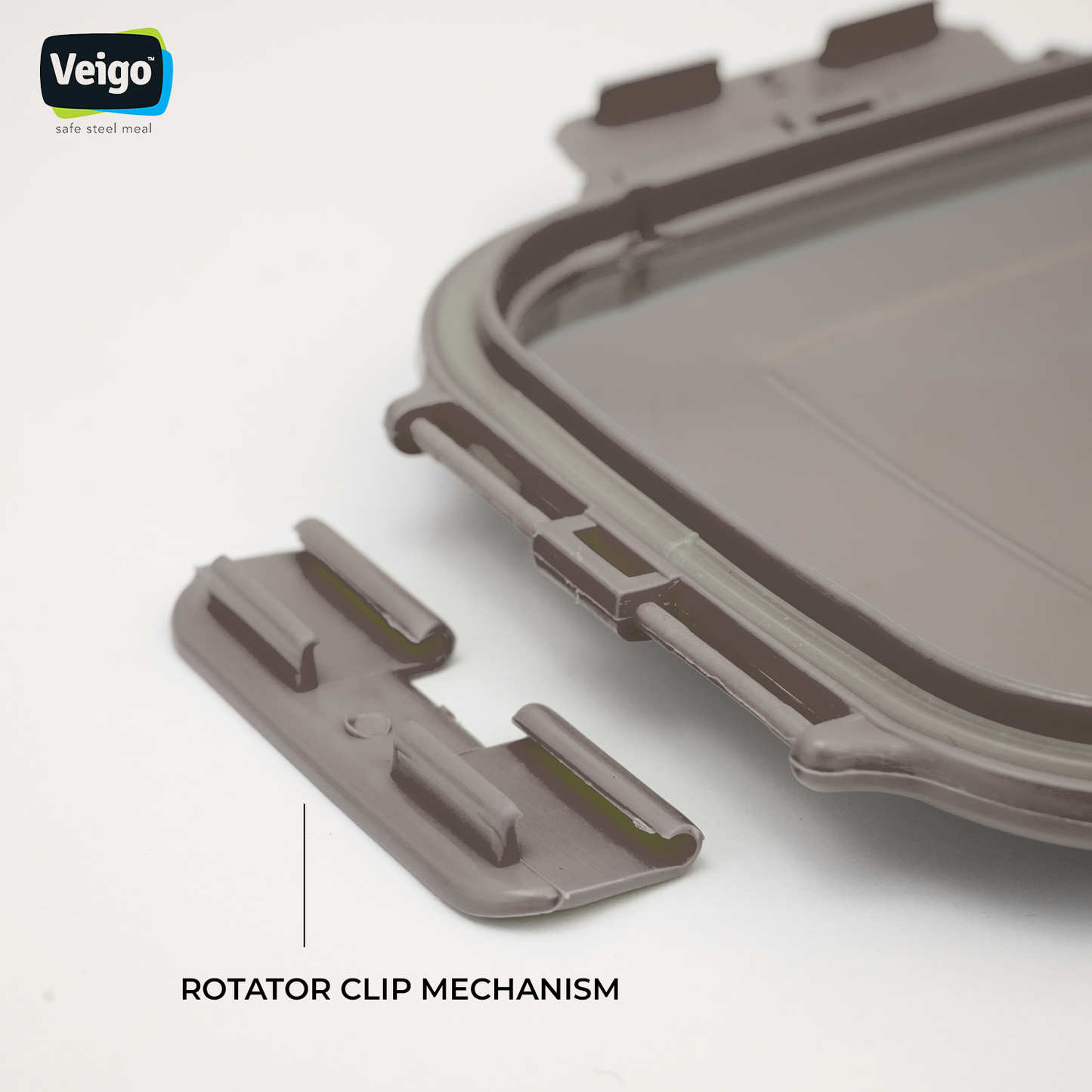 Clips / Locks - Veigo Original / Normal Clip / Grey