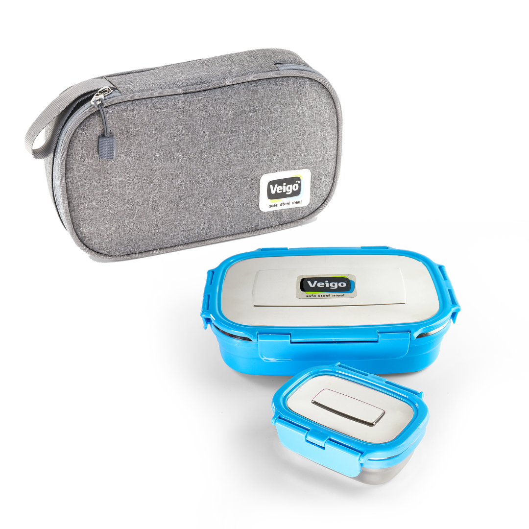 Veigo Fun Jumbo w/ Veg Box - Veigo Blue / with Insulated Fabric Pouch