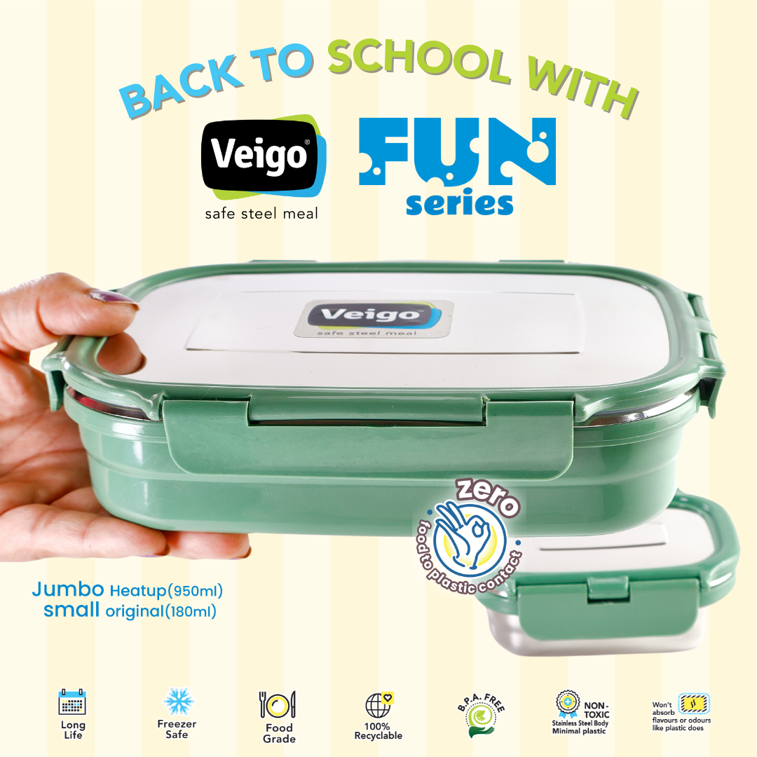 Veigo Fun Jumbo w/ Veg Box - Veigo Military Green / without Pouch