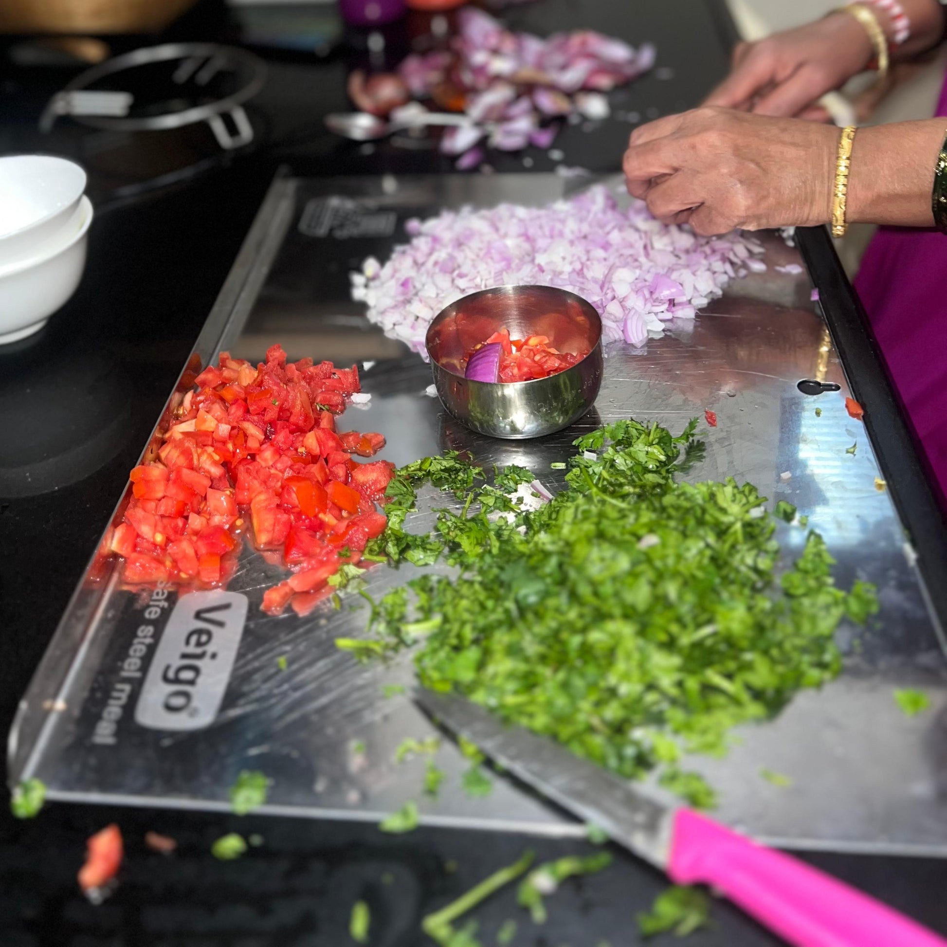 Veigo Stainless Steel Kitchen Board - Veigo Default Title