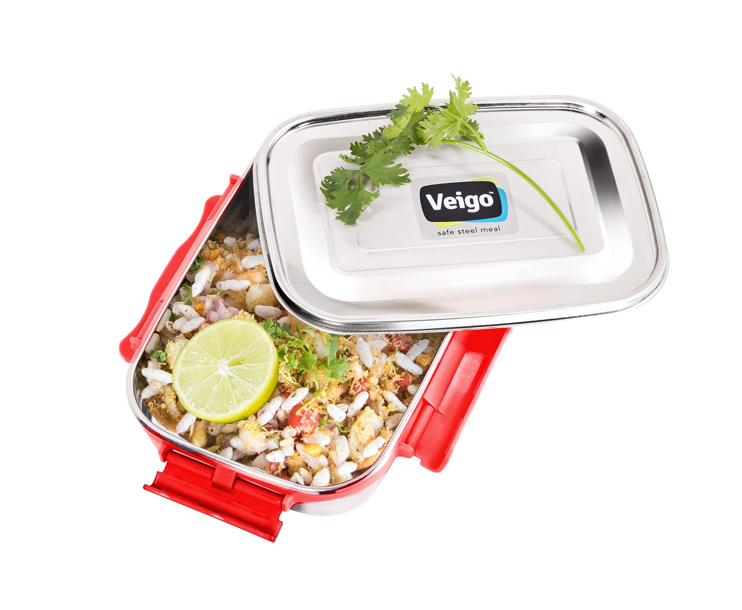 Lids for Original / HeatUp / Fun Series - Veigo Original / Small Veg Box (180 Ml) / Peach Fuzz - Pantone Color of the Year