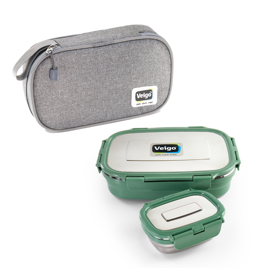 Veigo Fun Jumbo w/ Veg Box - Veigo Military Green / with Insulated Fabric Pouch