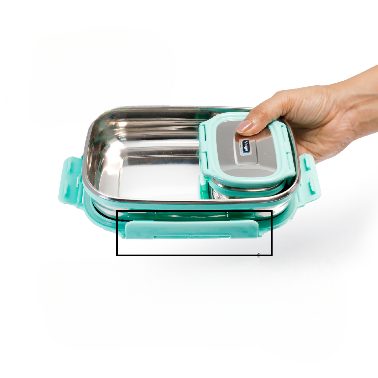 Clips / Locks - Veigo Original / Large Clip / Light Green Cyan