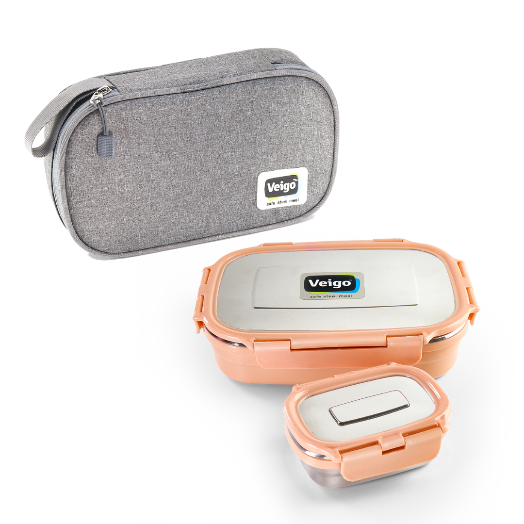 Veigo Fun Jumbo w/ Veg Box - Veigo Peach Fuzz / with Insulated Fabric Pouch