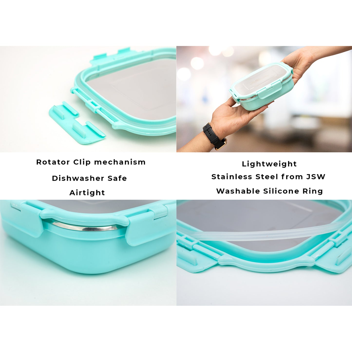 Veigo HeatUp Large ( Microwave Safe) - Veigo Single / Green
