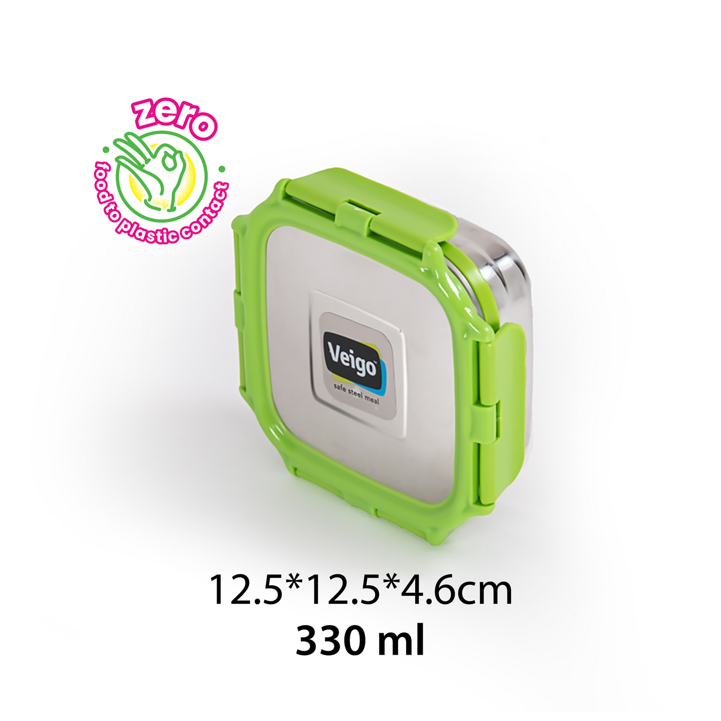 Steel Snack Box Medium size| Leakproof & Compact