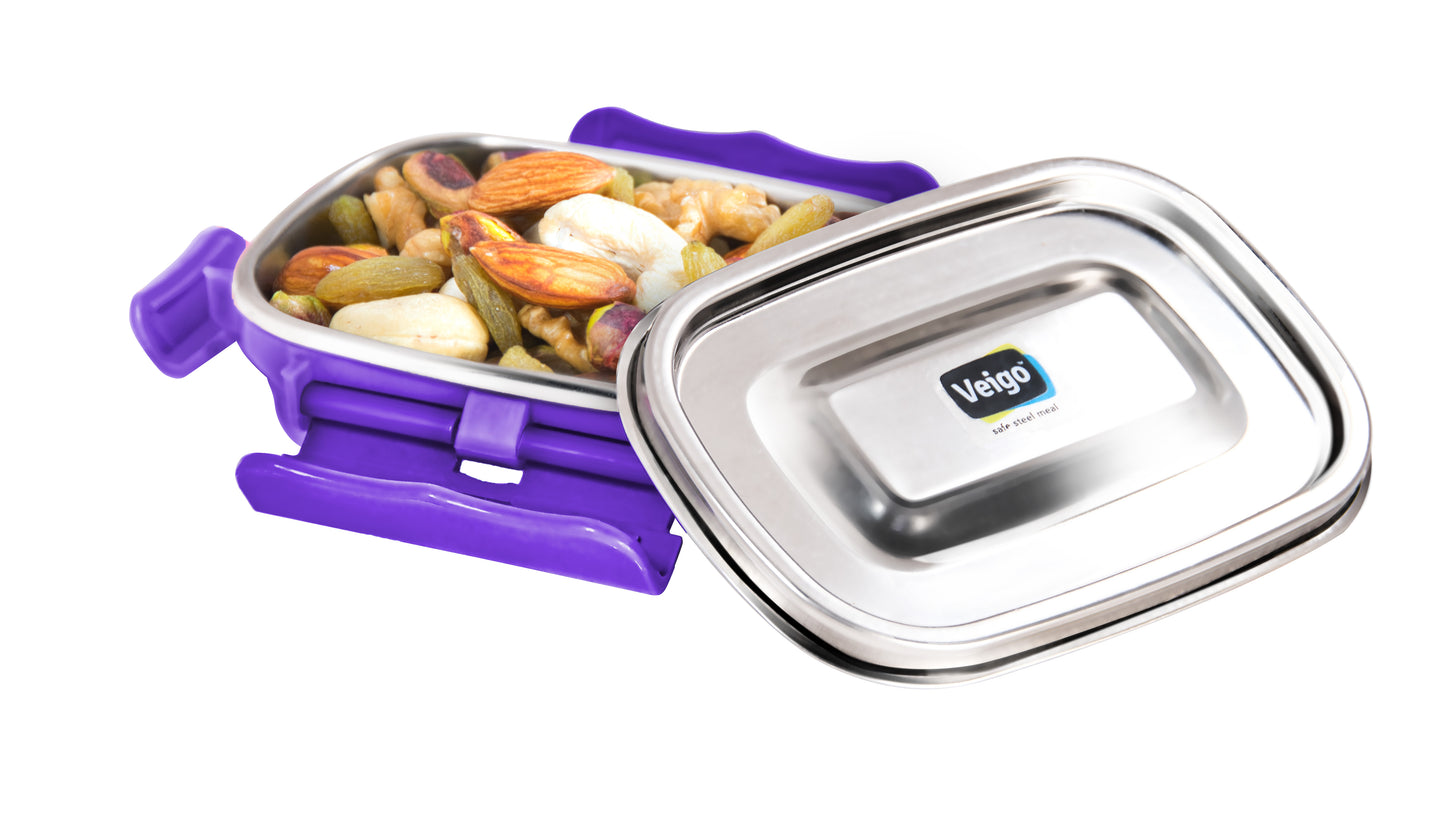 Veigo MaxoSteel SMALL Veg Box - Veigo Red