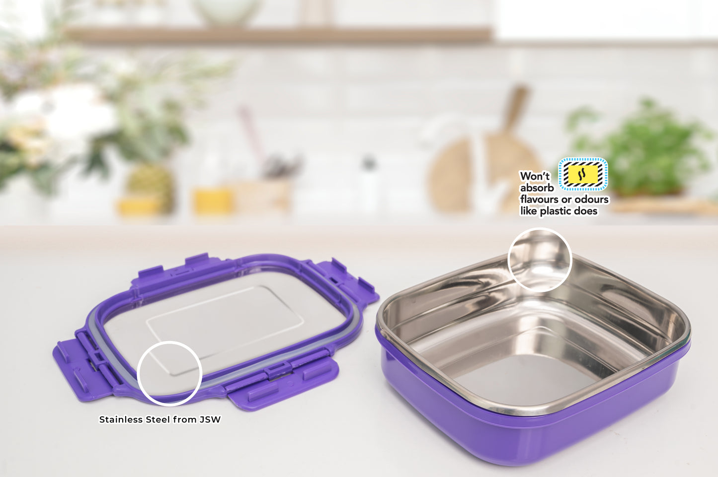 Veigo HeatUp Large ( Microwave Safe) - Veigo Single / Green