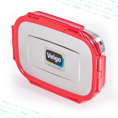 Veigo Jumbo Lunch Box w/ Veg Box - Veigo Green / Original