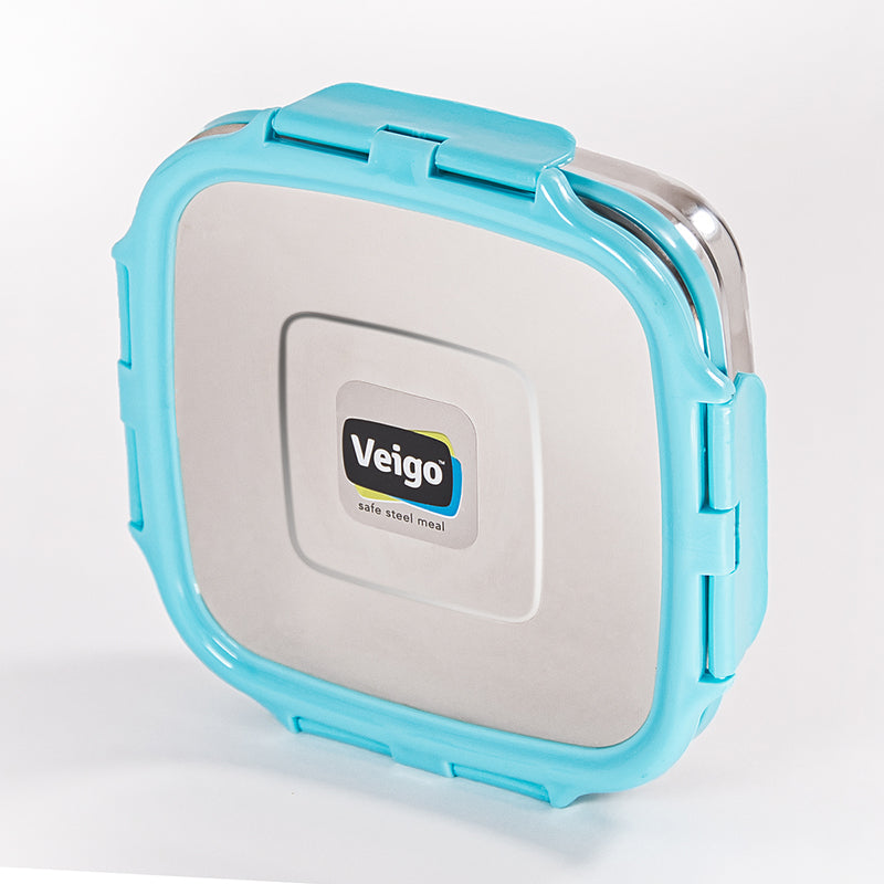 Veigo SANDWICH Steel Lunch Box - Veigo Single Piece / Green