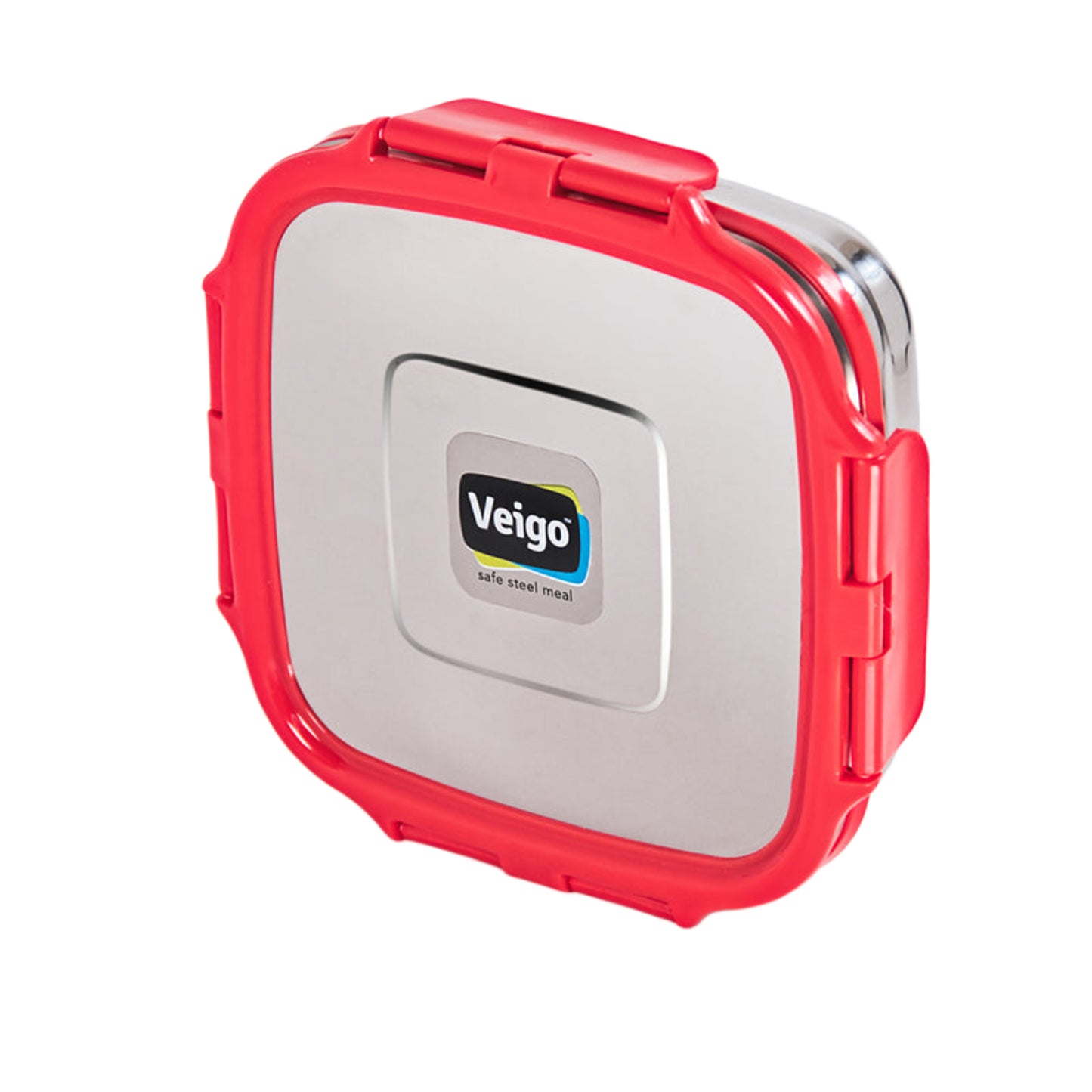 Veigo SANDWICH Steel Lunch Box - Veigo Single Piece / Red