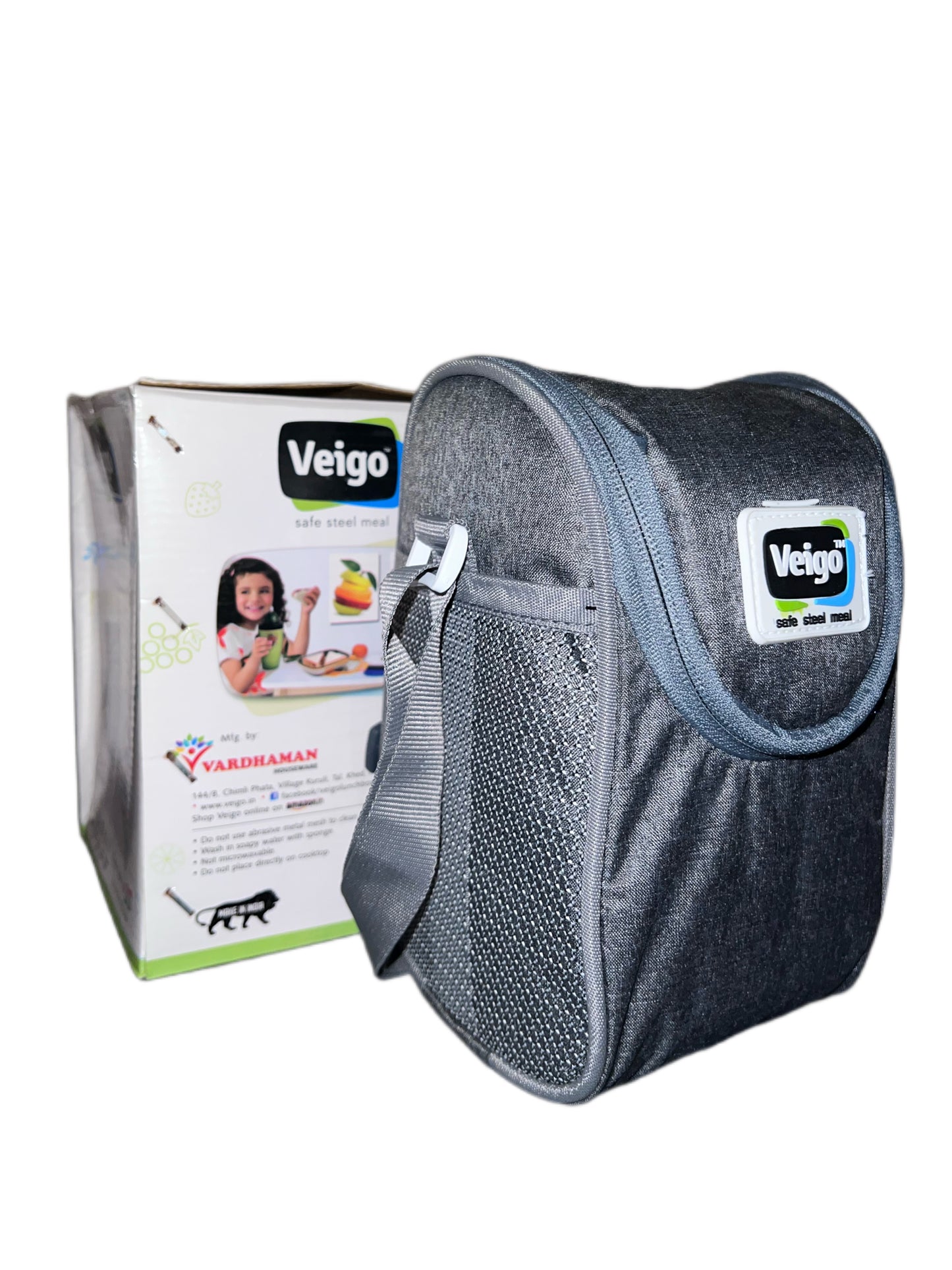Veigo LunchBoss Combo- Tower of 4 in a Lunch Bag - veigolunchboxes