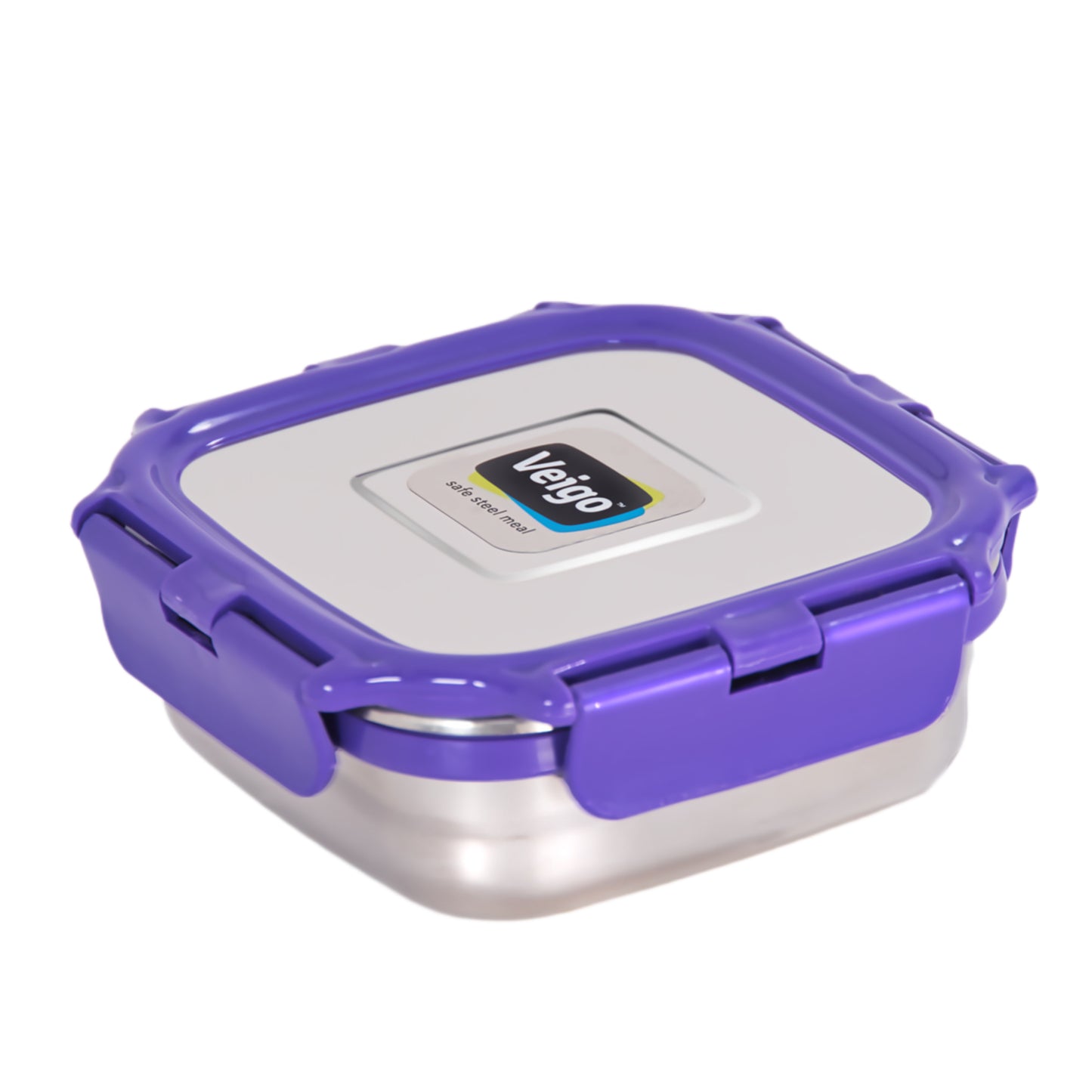 Veigo MEDIUM Steel Snack Box - Veigo Single / Red