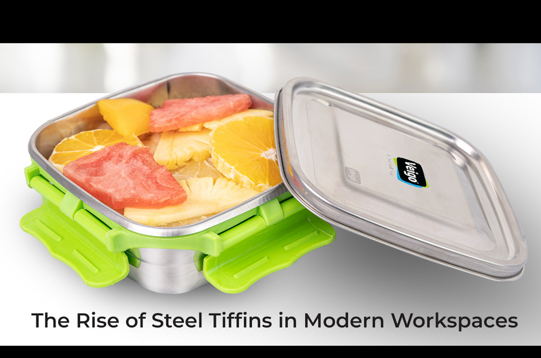 Office Lunch Upgrade: Why Professionals Are Switching to Sleek Steel Tiffins