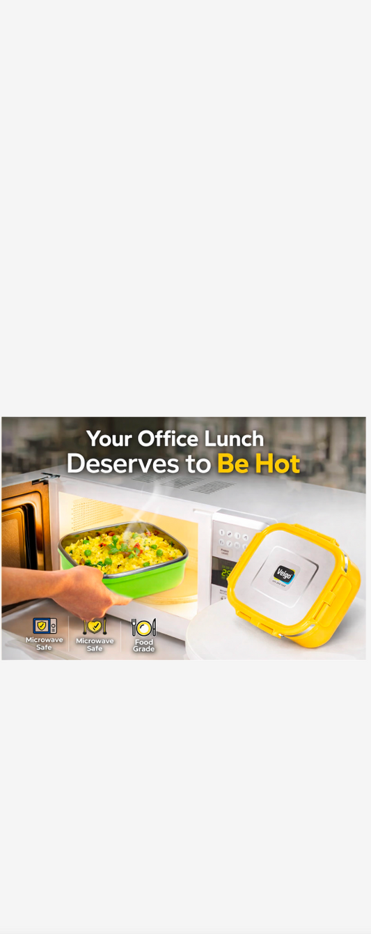 Microwave Safe Stainless Steel Lunch Boxes 