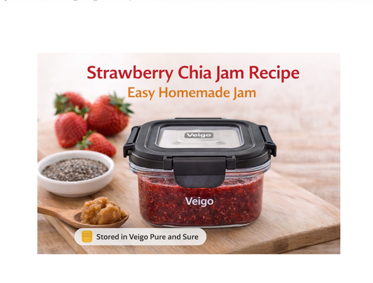 Strawberry Chia Jam Recipe | Easy Homemade Jam