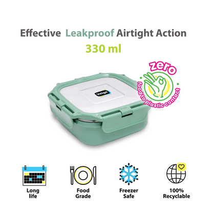 Veigo HeatUp Medium Snacks Box | Microwave Safe & Leakproof