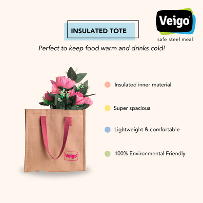 Veigo Insulated Lunch Bag Tote