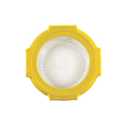 Veigo See & Serve |ROUND| Glass Container w/ Glass Lid