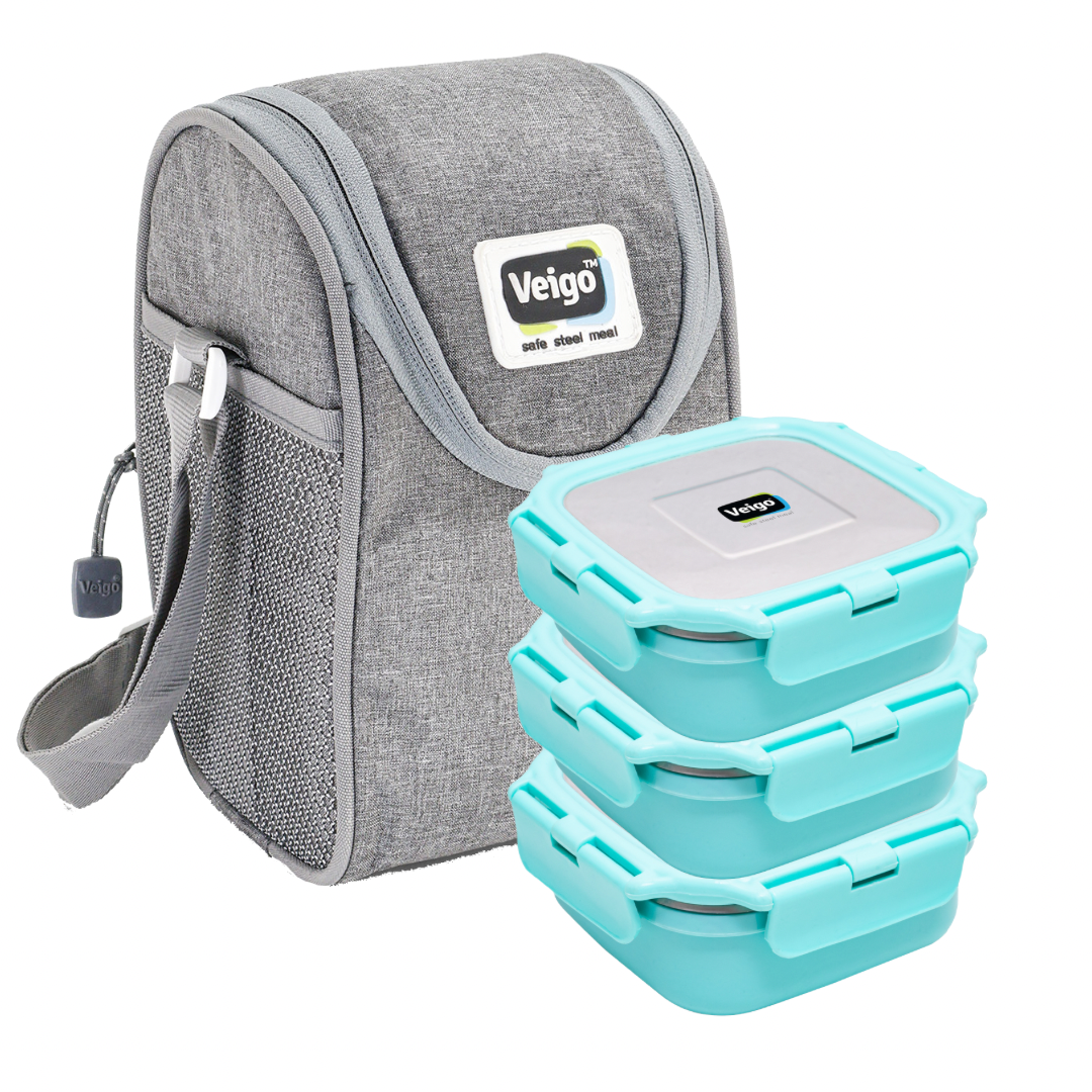 Veigo HeatUp Medium ( Microwave Safe) - veigolunchboxes