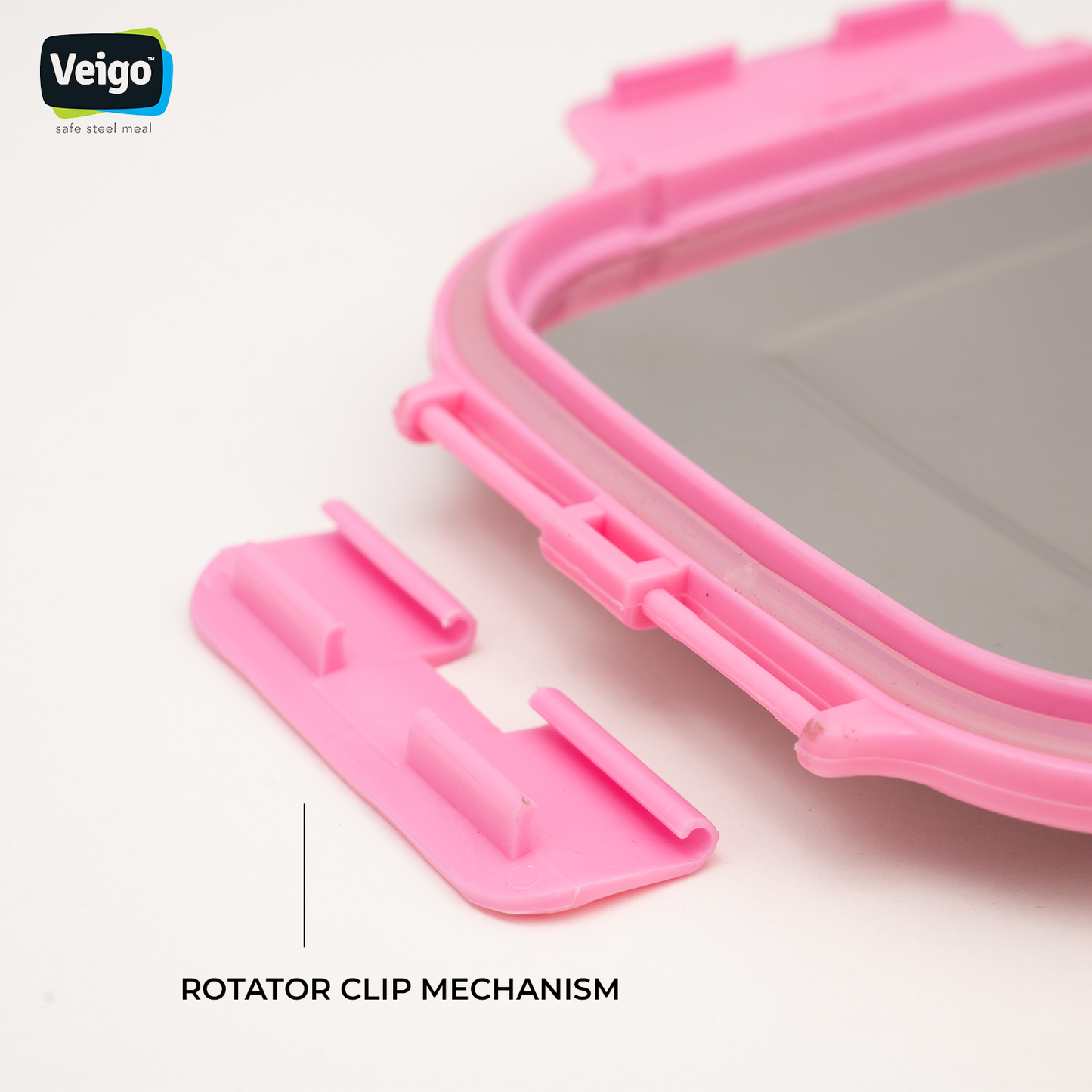 Veigo Lunch Boxes Polymer Clips