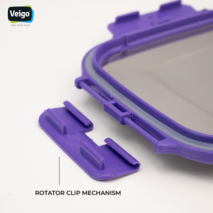 Veigo Lunch Boxes Polymer Clips