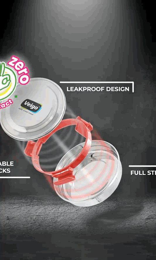 Veigo Maxosteel Round Storage Containers