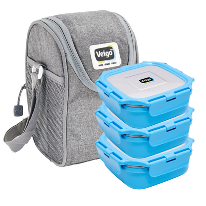 Veigo HeatUp Medium ( Microwave Safe) - veigolunchboxes