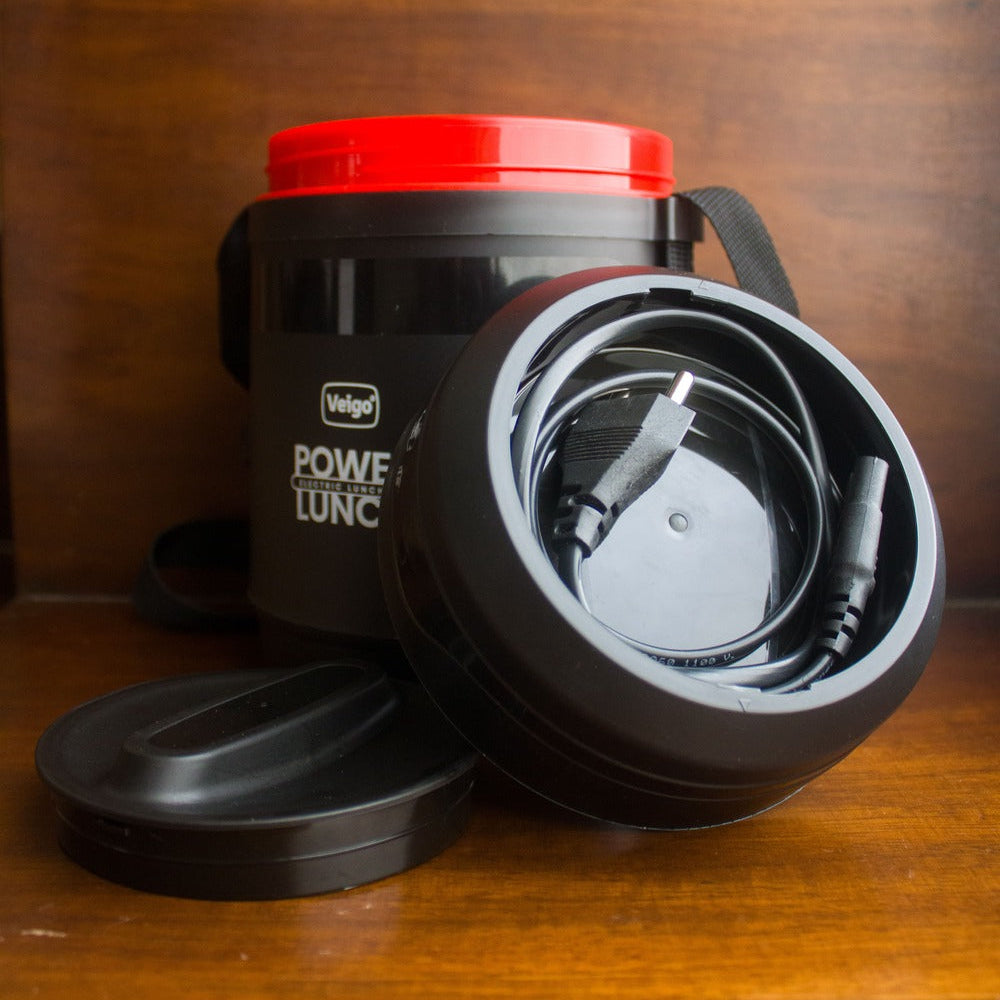 Veigo Electric Heating Lunch Box Combo | Stainless Steel Food Warmer