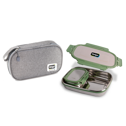 Veigo Jumbo Lunch Box w/ Veg Box