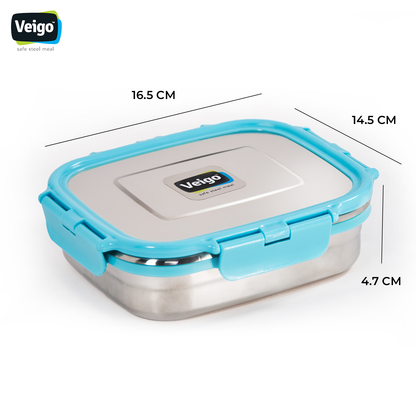 Veigo Daftar- Set of 3 Lunch Boxes in Lunch Bag