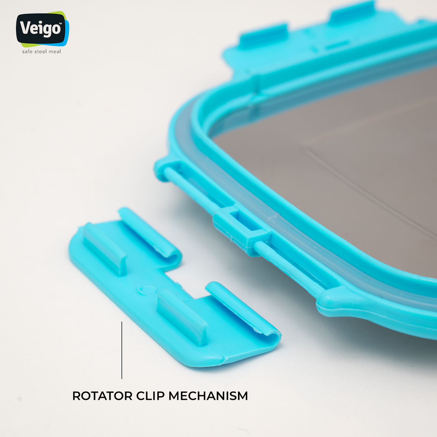 Veigo Lunch Boxes Polymer Clips