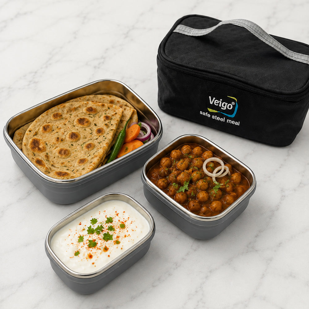 Veigo MW Safe UrbanOffice Insulated Lunch Set