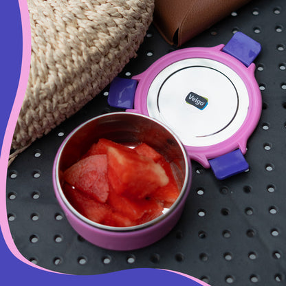 Summer Special Round Snacks Box: Airtight & Fresh