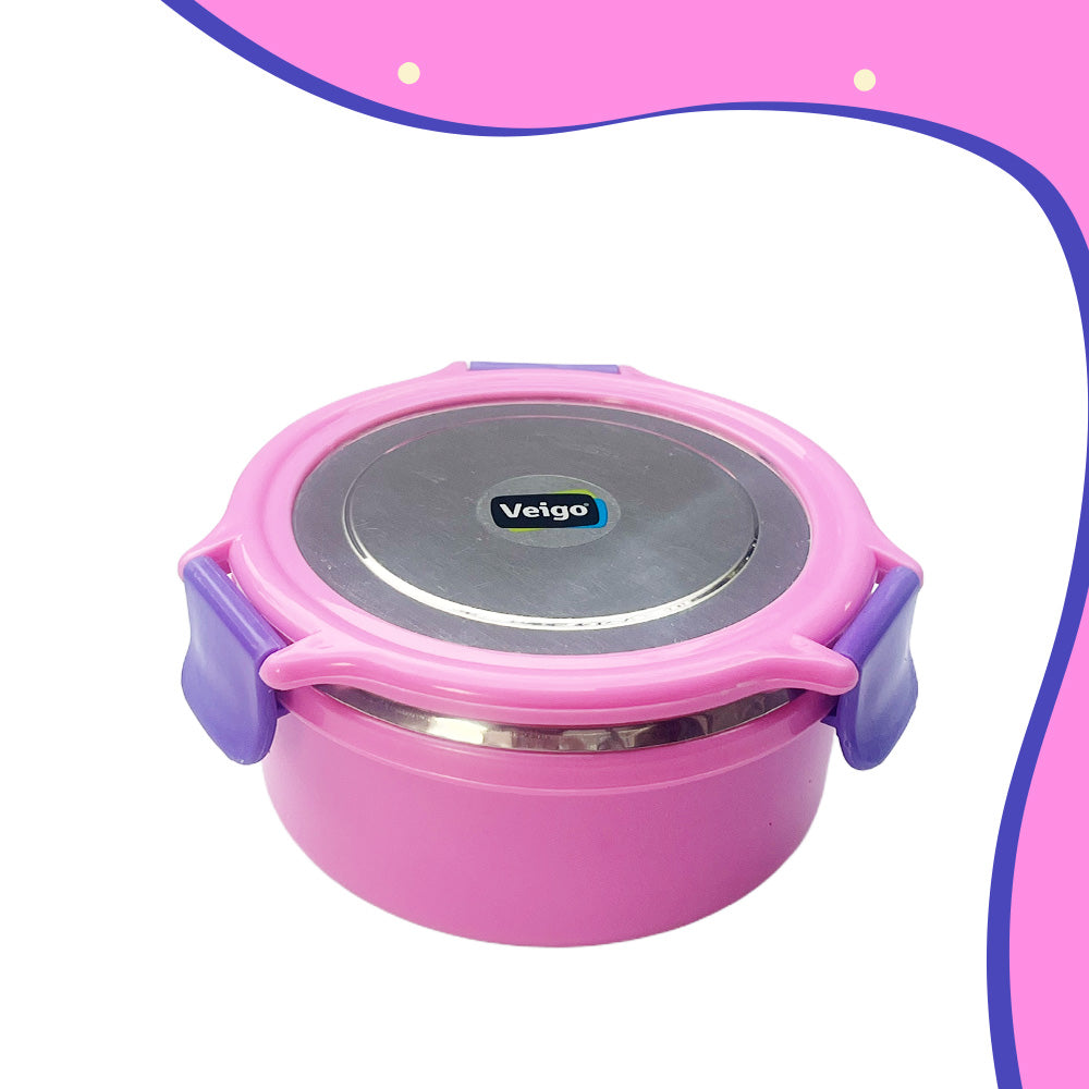 Summer Special Round Snacks Box: Airtight & Fresh