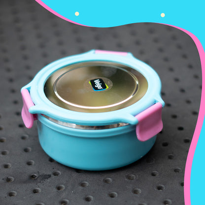 Summer Special Round Snacks Box: Airtight & Fresh