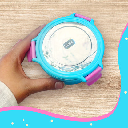 Summer Special Round Snacks Box: Airtight & Fresh