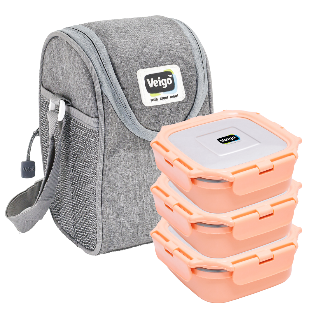 Veigo HeatUp Medium ( Microwave Safe) - veigolunchboxes