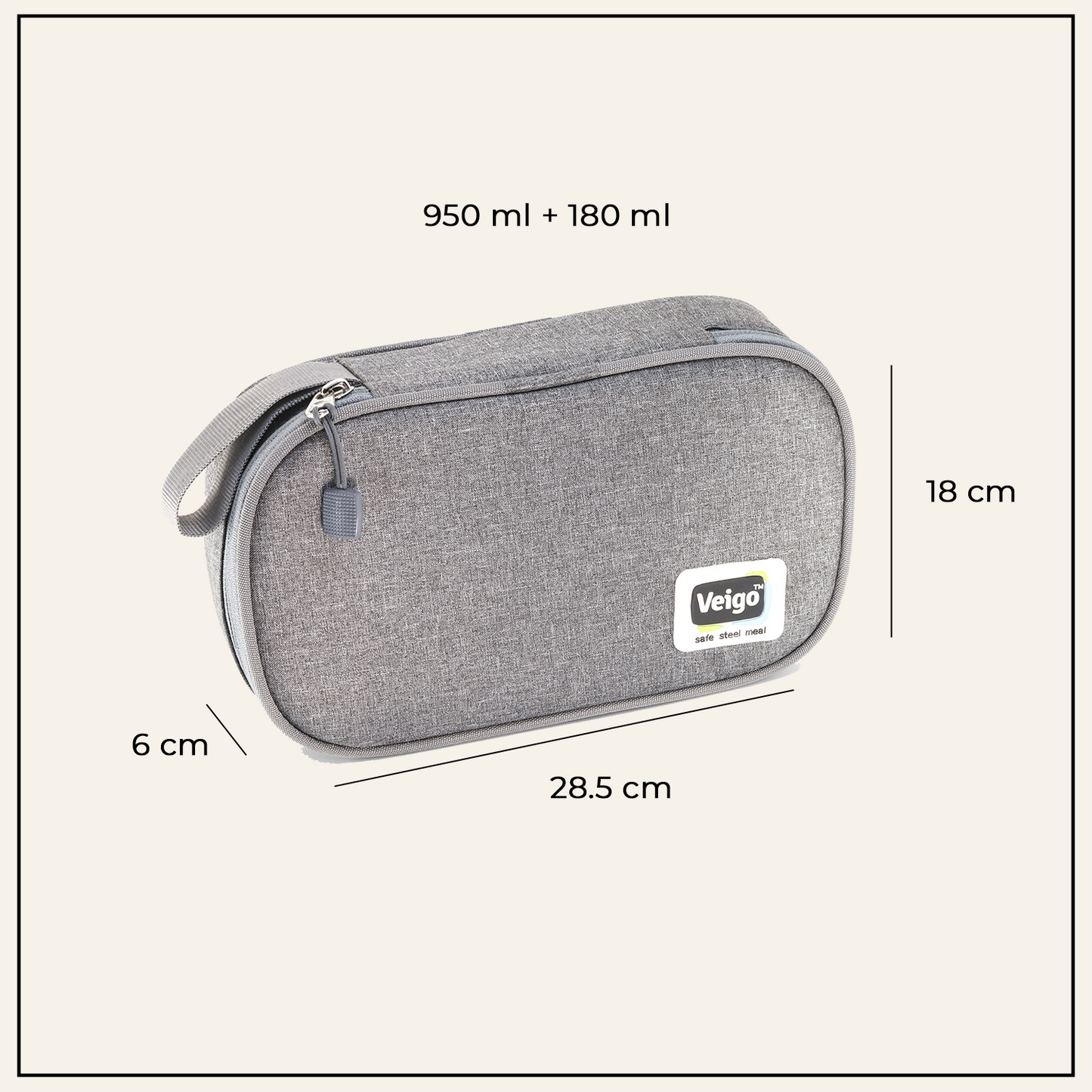 Veigo Daily HeatUp - Set of 2 in a Flat Pouch( Microwave Safe)