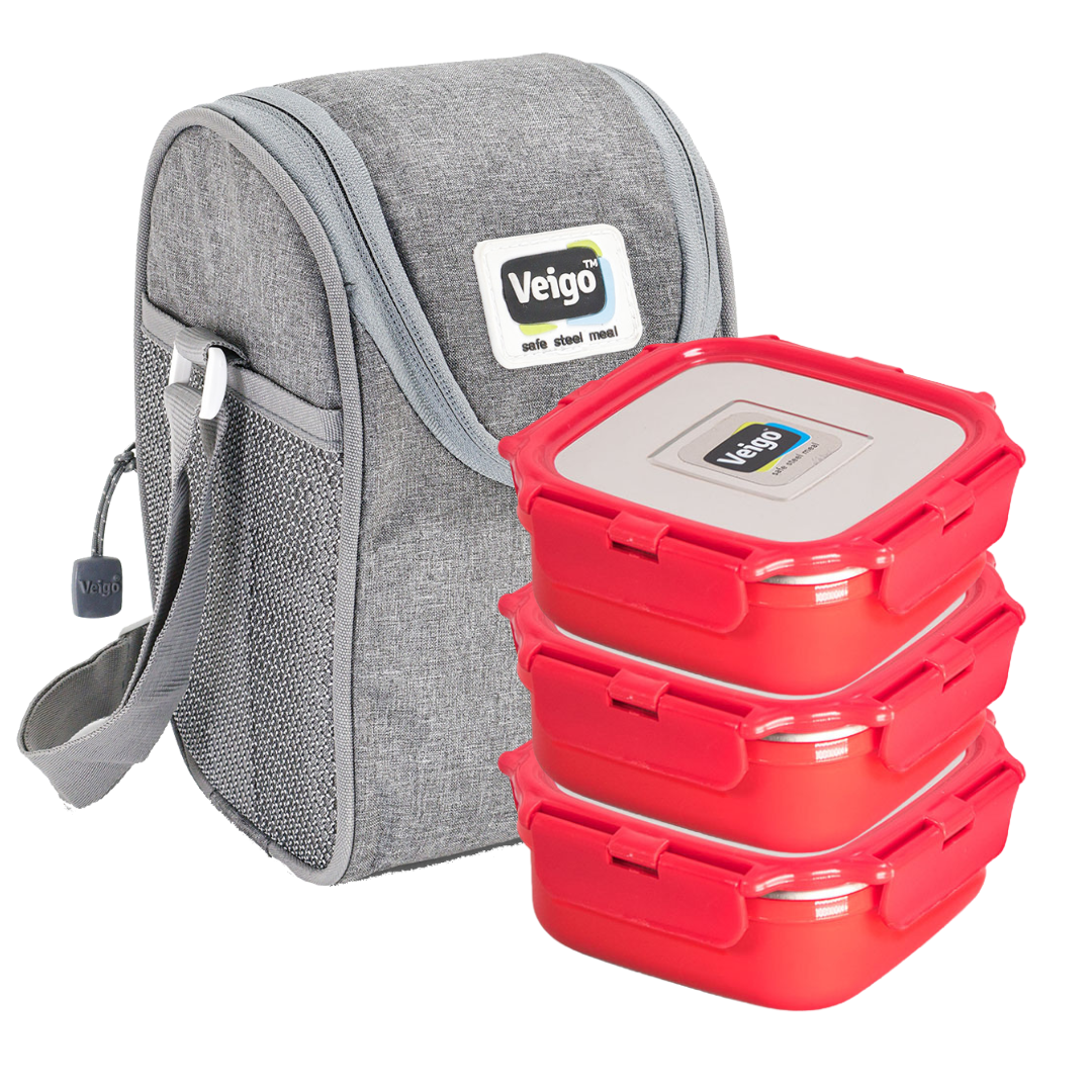 Veigo HeatUp Medium ( Microwave Safe) - veigolunchboxes