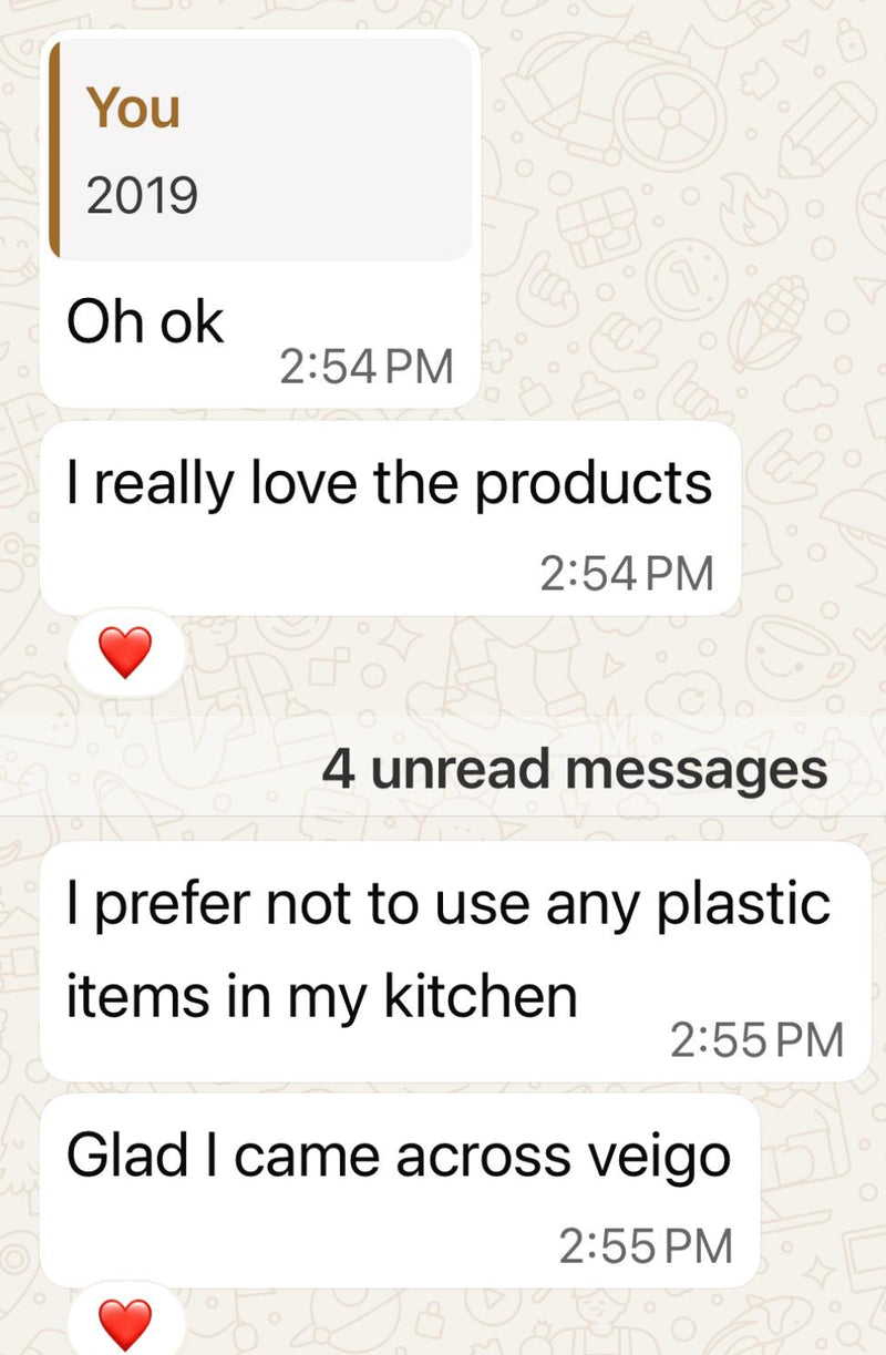 Text conversation on a phone screen with a light gray background