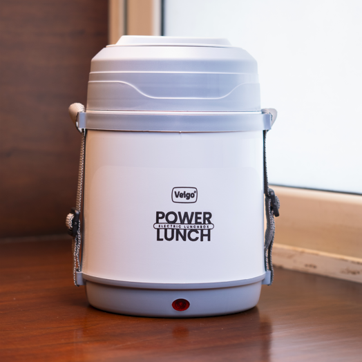 Veigo Electric Heating Lunch Box Combo | Stainless Steel Food Warmer