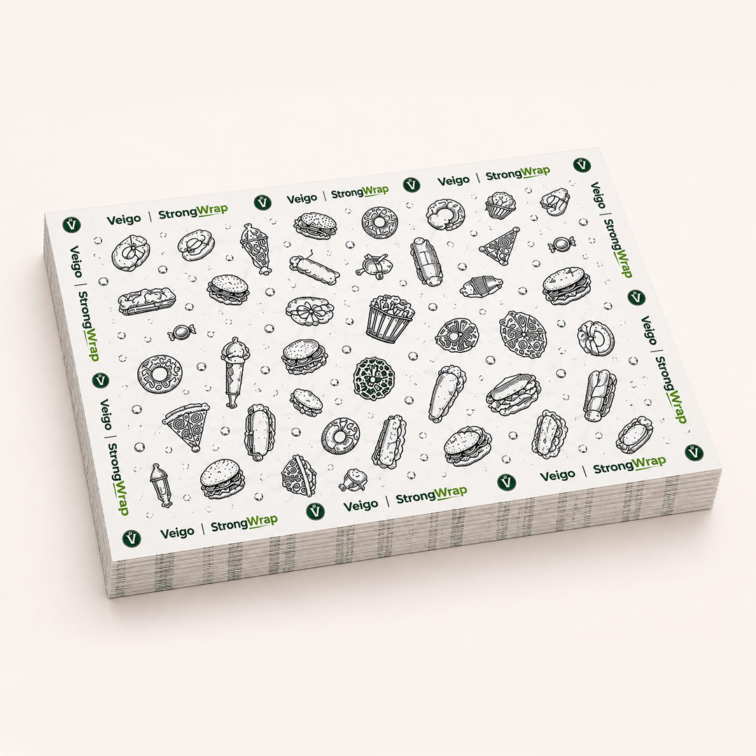 Veigo StrongWrap Food Wrapping Paper Sheets (Rectangle)