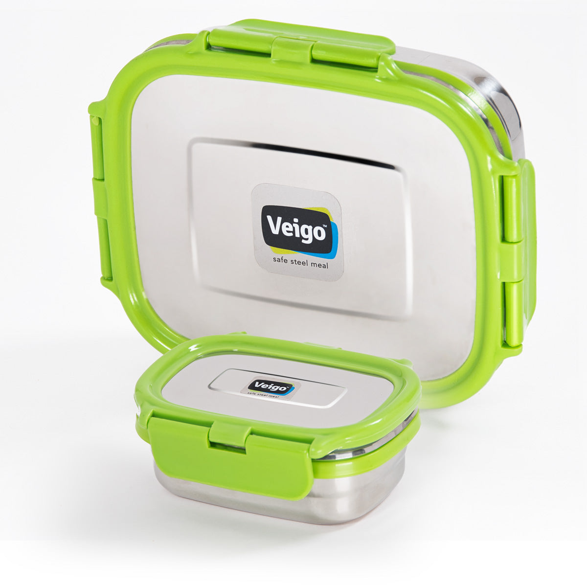 Veigo Combo Lunch Boxes with Lunch Bag online - Set of 3 in a flat pouch –  veigolunchboxes